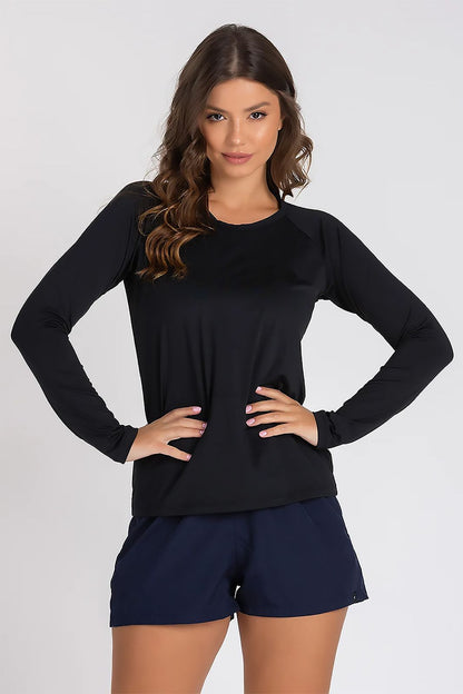 Camisa Manga Longa Feminino